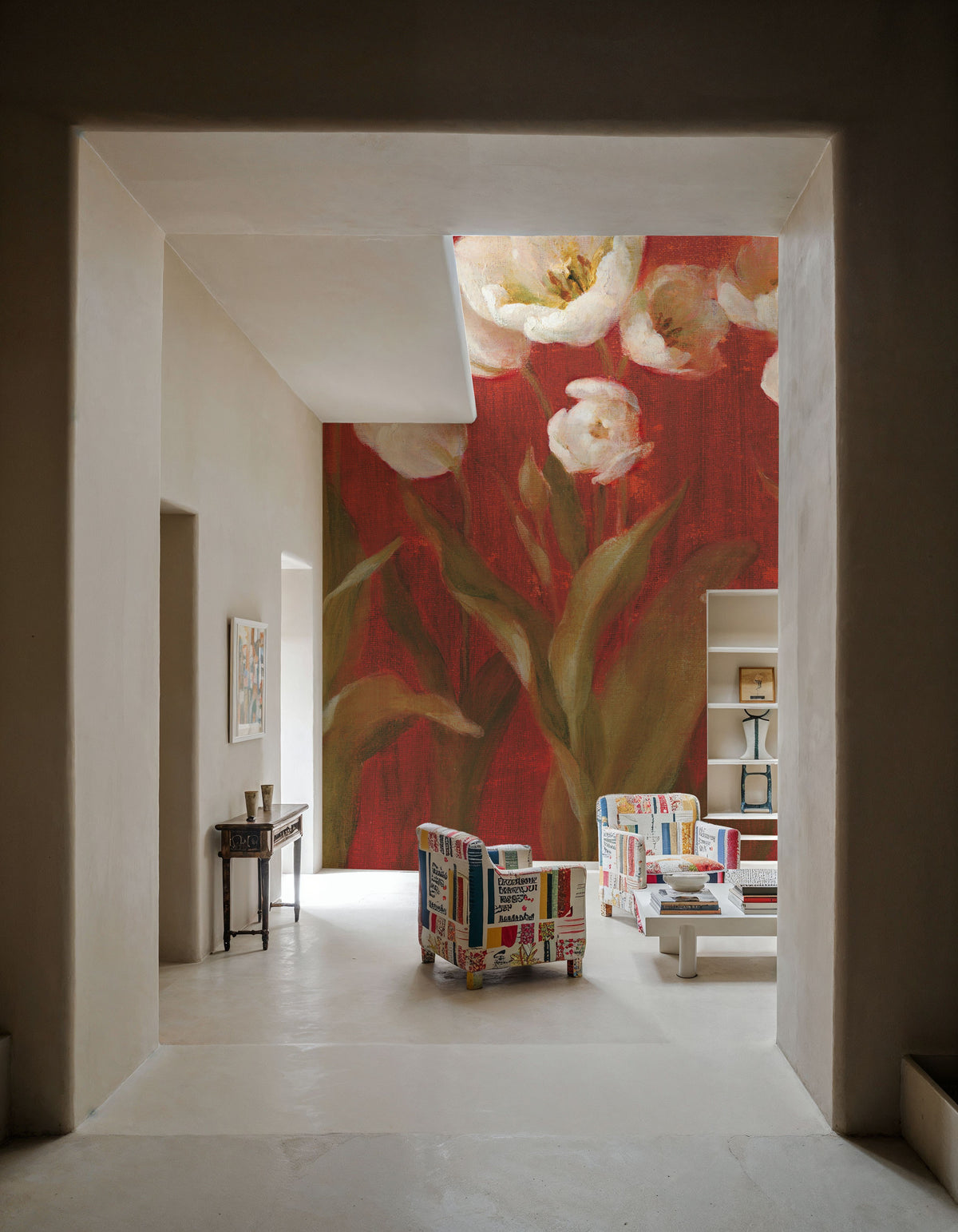 Tulip Garden Mural Wallpaper - room preview 06
