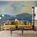 Green Meadow I Mural Wallpaper - room preview 06