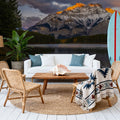 Morning Light Cascade Mural Wallpaper - room preview 06