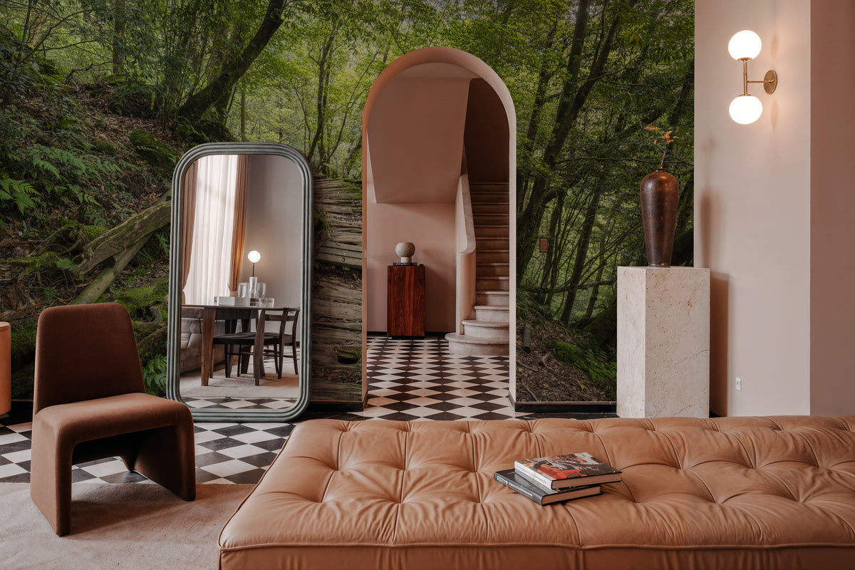 Trailing Forest Mural Wallpaper - room preview 06