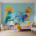 Birds of Paradise VI Mural Wallpaper - room preview 06