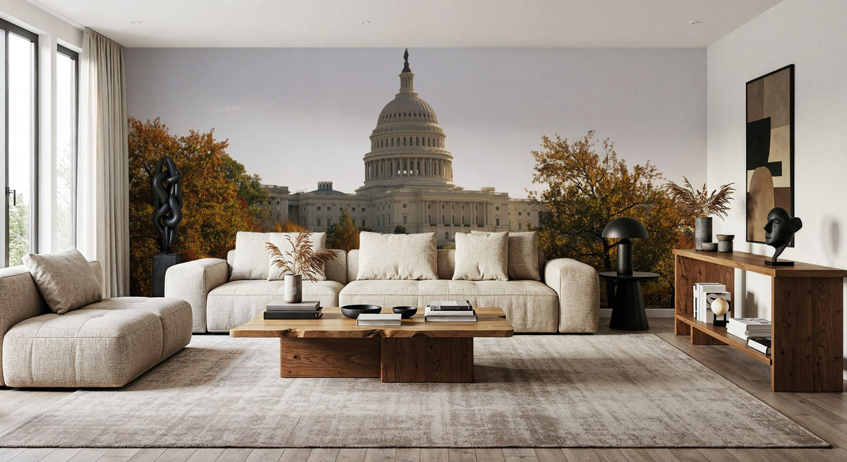 Autumn Dome Mural Wallpaper - room preview 06