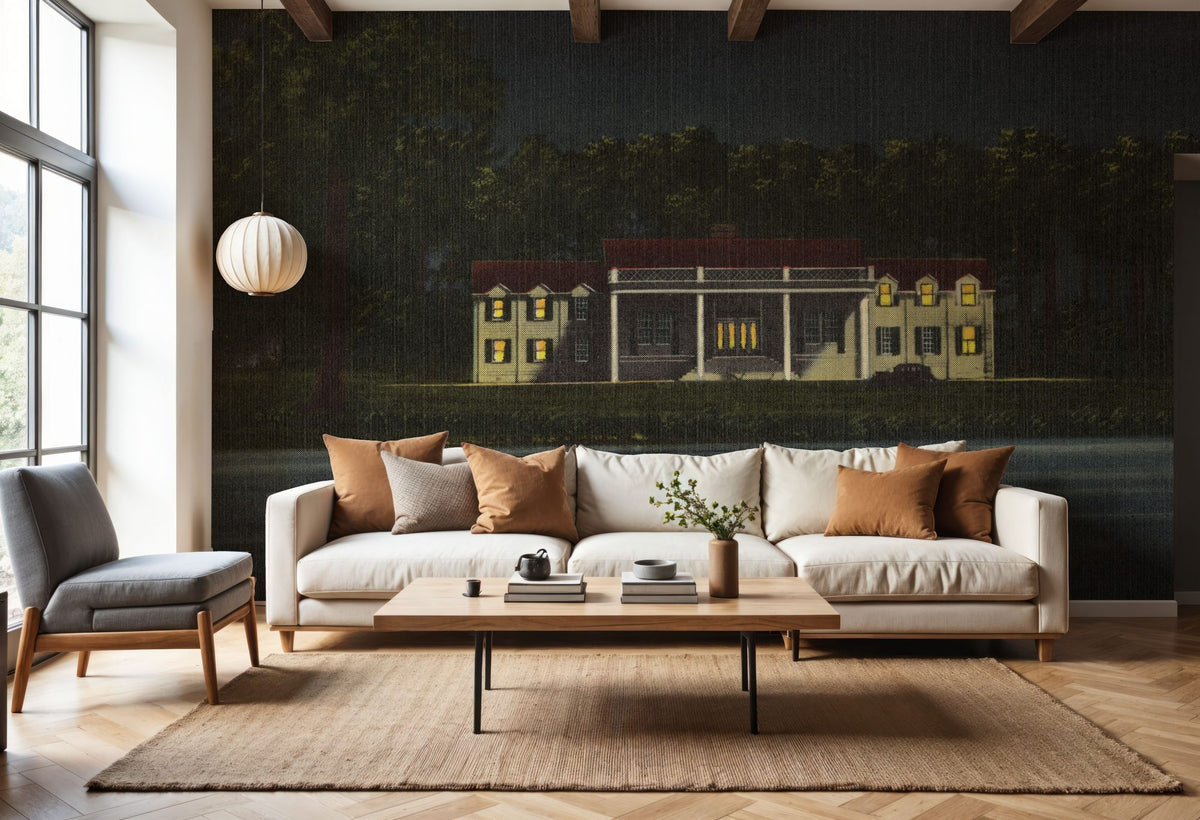 Greetings From the Lake Mural Wallpaper - room preview 06