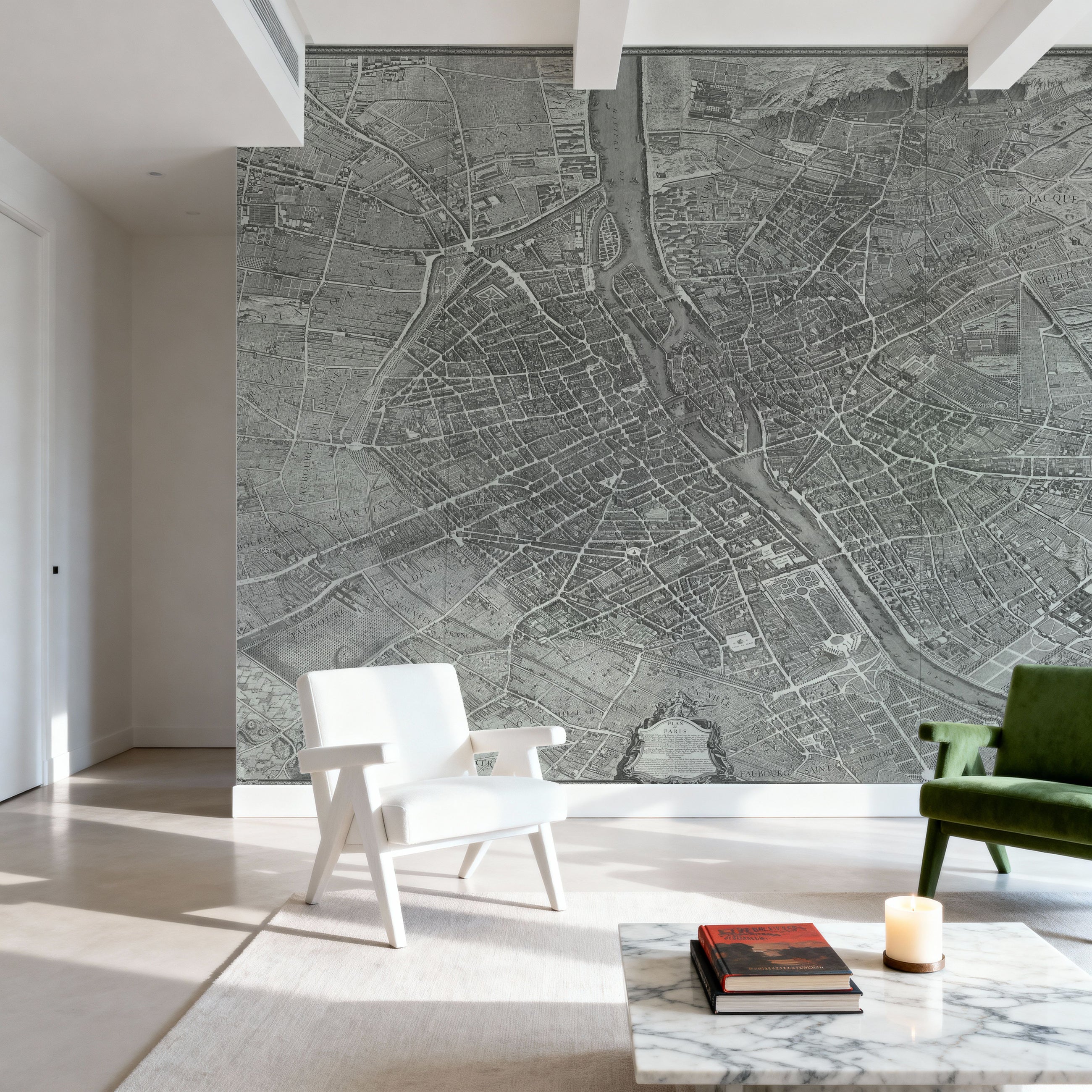 Old Paris Mural Wallpaper
