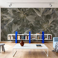 Peony Study - Seaweed and Stone Mural Wallpaper - room preview 06
