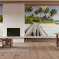 Luxury Beach Mural Wallpaper - room preview 06