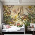 Tulips Feast, Yellow Mural Wallpaper - room preview 06