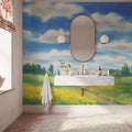 Meadow Path Mural Wallpaper - room preview 06