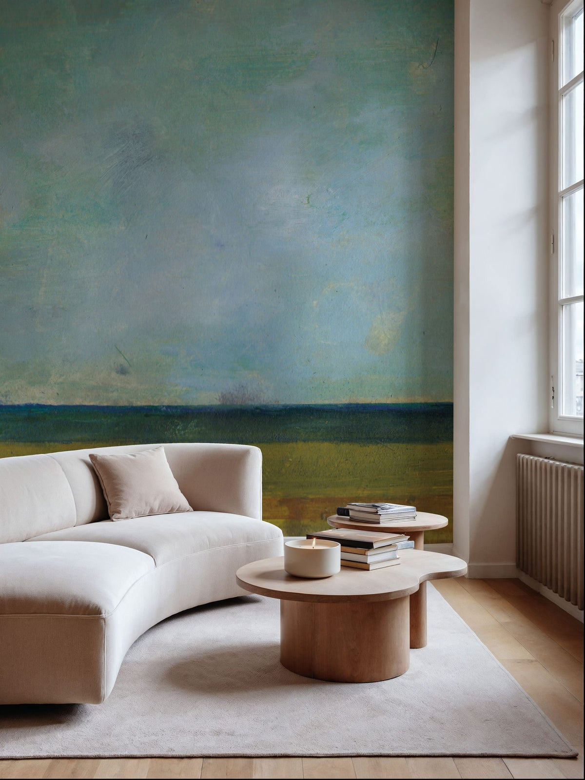 Shore II Mural Wallpaper - room preview 06