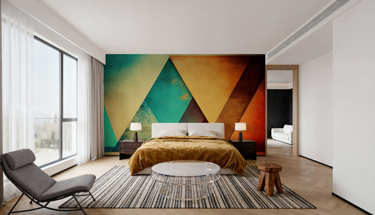 Dwellpaper Abstract Egypt Mural Wallpaper image 6