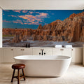 Pink Cathedral Gorge Mural Wallpaper - room preview 06