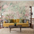 Orchid Mirage Mural Wallpaper - Warm Tone - room preview 06