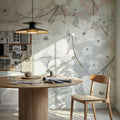 Bringing in Blossoms Blush Mural Wallpaper - room preview 06