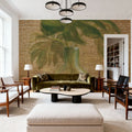 Tropical Leaves I Mural Wallpaper - room preview 06