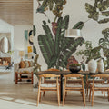 Parrots Jungle, Green Mural Wallpaper - room preview 06