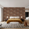 Palmera Luxe, Capuccino Mural Wallpaper - room preview 06