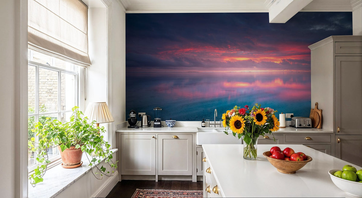 Pacific Sunset Mural Wallpaper - room preview 06