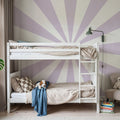 Circus Ceiling, Lavender Mural Wallpaper - room preview 06