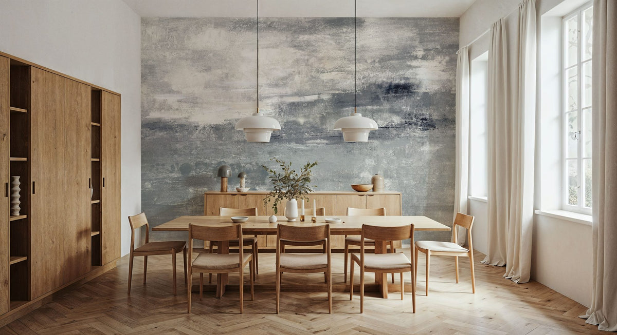 Spring Valley I Neutral Mural Wallpaper - room preview 06