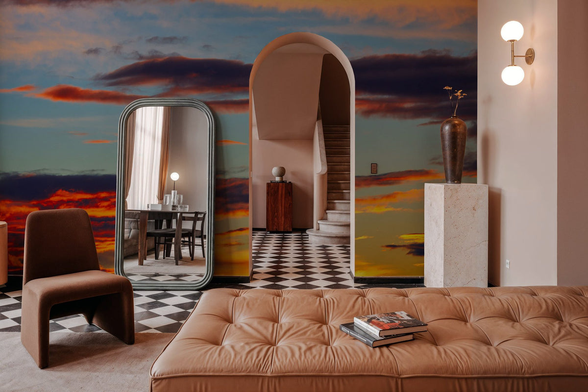 Dusk Sunset Vibes Mural Wallpaper - room preview 06
