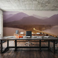 Golden Bridge Serenity Mural Wallpaper - room preview 06