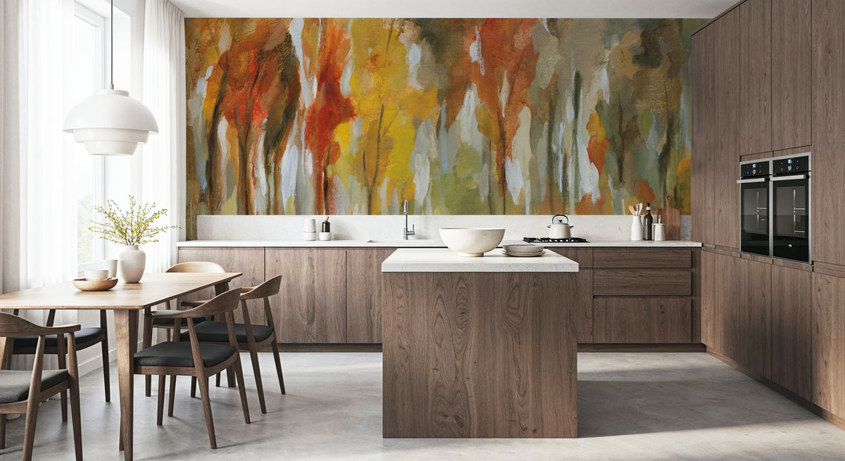 Enchanted Forest Mural Wallpaper - room preview 06