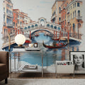 Water Under the Bridge Mural Wallpaper - room preview 06