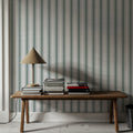 Les Andelys Vertical, Duck Egg Mural Wallpaper - room preview 06