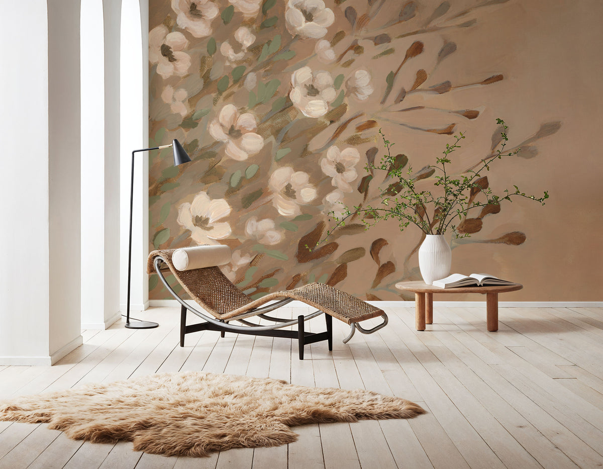 Fawn Meadow Mural Wallpaper - room preview 06