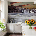 Potomac Waterfalls Mural Wallpaper - room preview 06