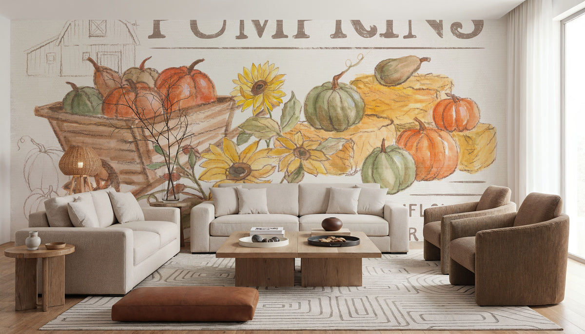 Heartland Harvest VI Mural Wallpaper - room preview 06