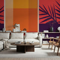Tequila Sunrise Mural Wallpaper - room preview 06