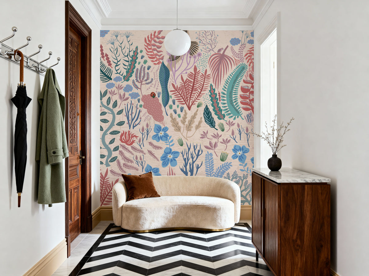 Ladybird Land Mural Wallpaper - room preview 06