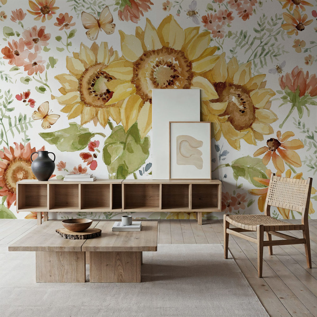 Fall Cottage Garden I Mural Wallpaper - room preview 06