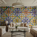 Seville Tiles Mural Wallpaper - room preview 06