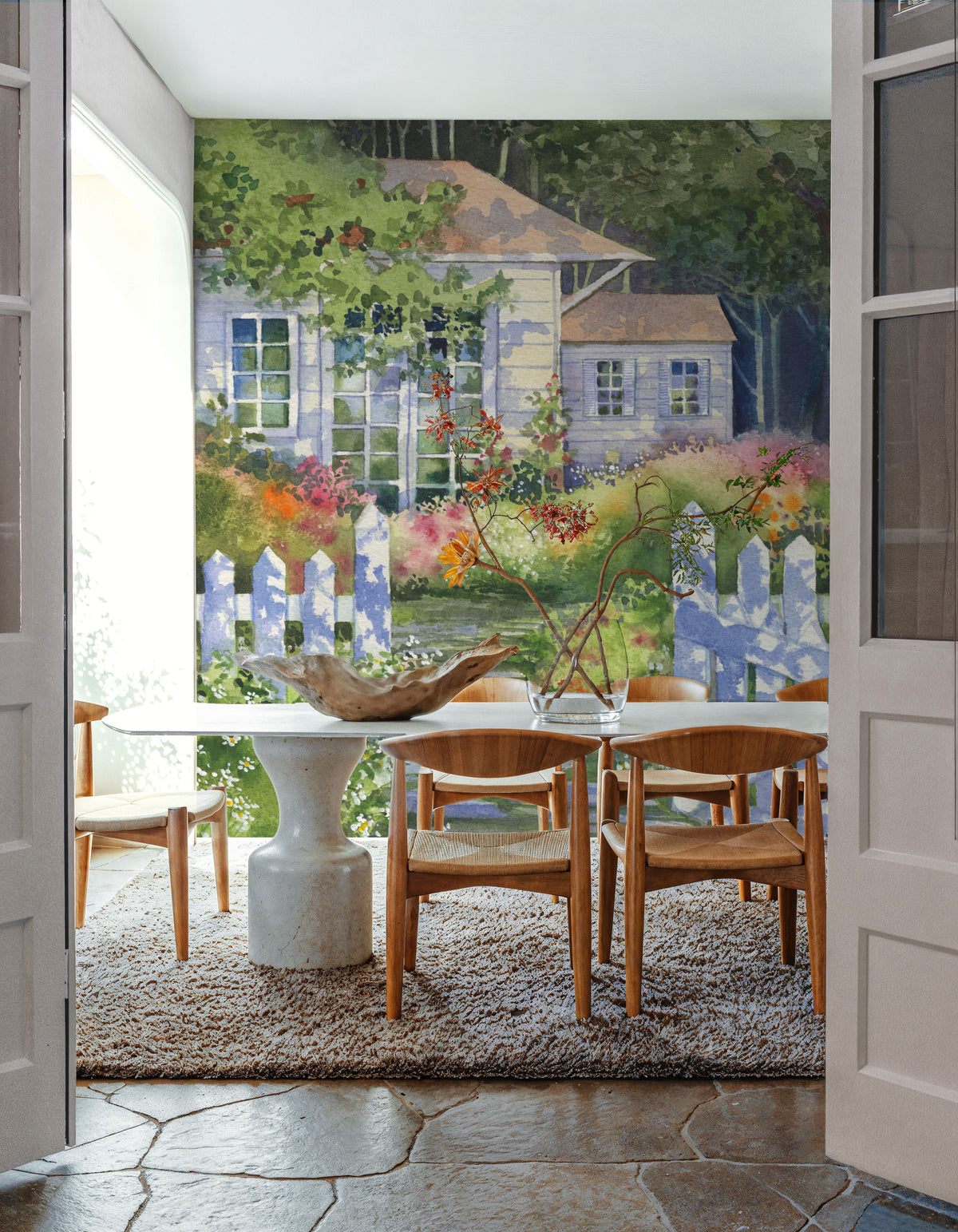 Welcome Mural Wallpaper - room preview 06