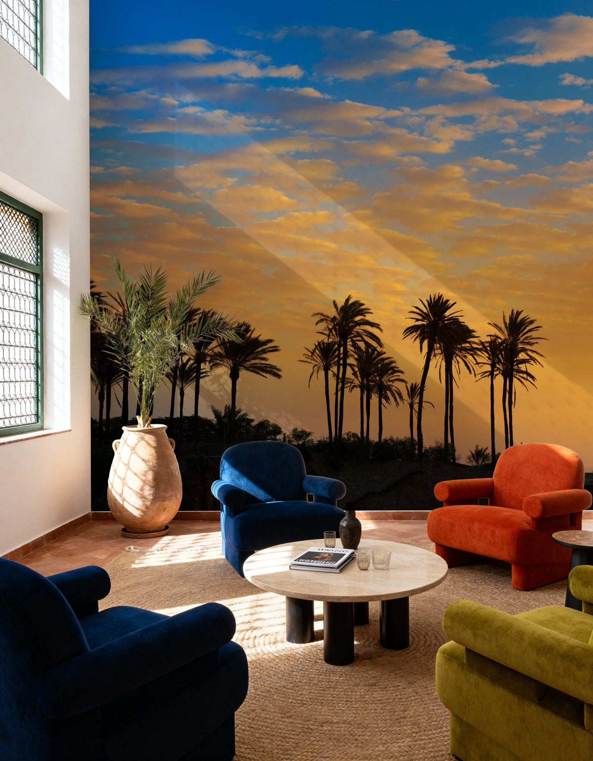 Spanish Sunrise Mural Wallpaper - room preview 06