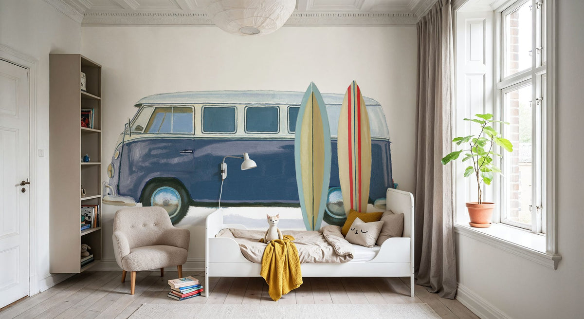 Beach Ride Prep Mural Wallpaper - room preview 06