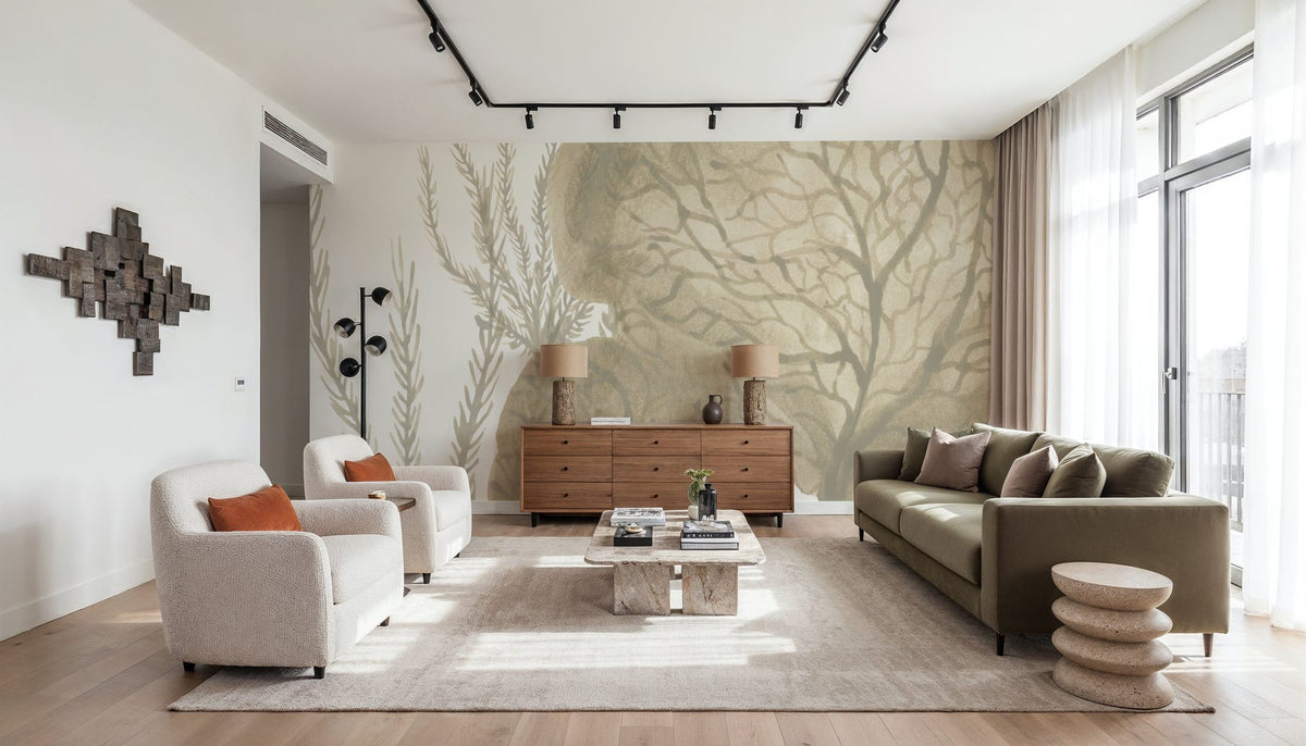 Coastal Reef VII Mural Wallpaper - room preview 06