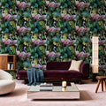 Flamingo Oasis Mural Wallpaper - room preview 06