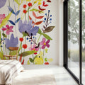 Annes Flowers I Mural Wallpaper - room preview 06