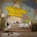 Seasonal Snowman IV Mural Wallpaper - room preview 06