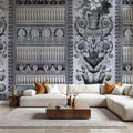 Flower Mountain, Lavender Mural Wallpaper - room preview 06