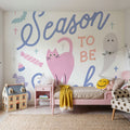 Trick or Treat V Pastel Mural Wallpaper - room preview 06