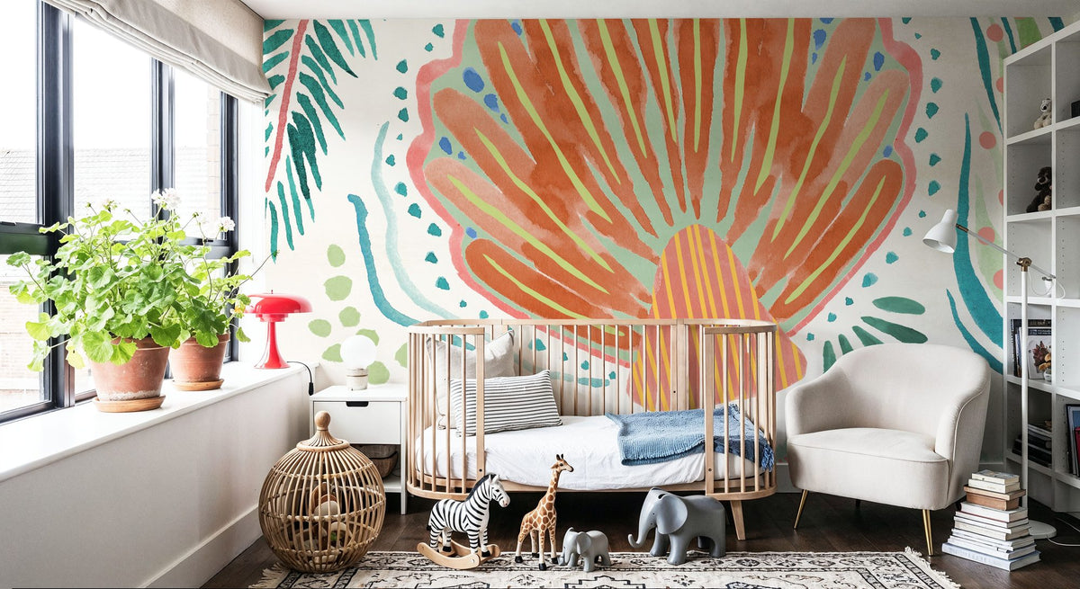 Coastline II Mural Wallpaper - room preview 06
