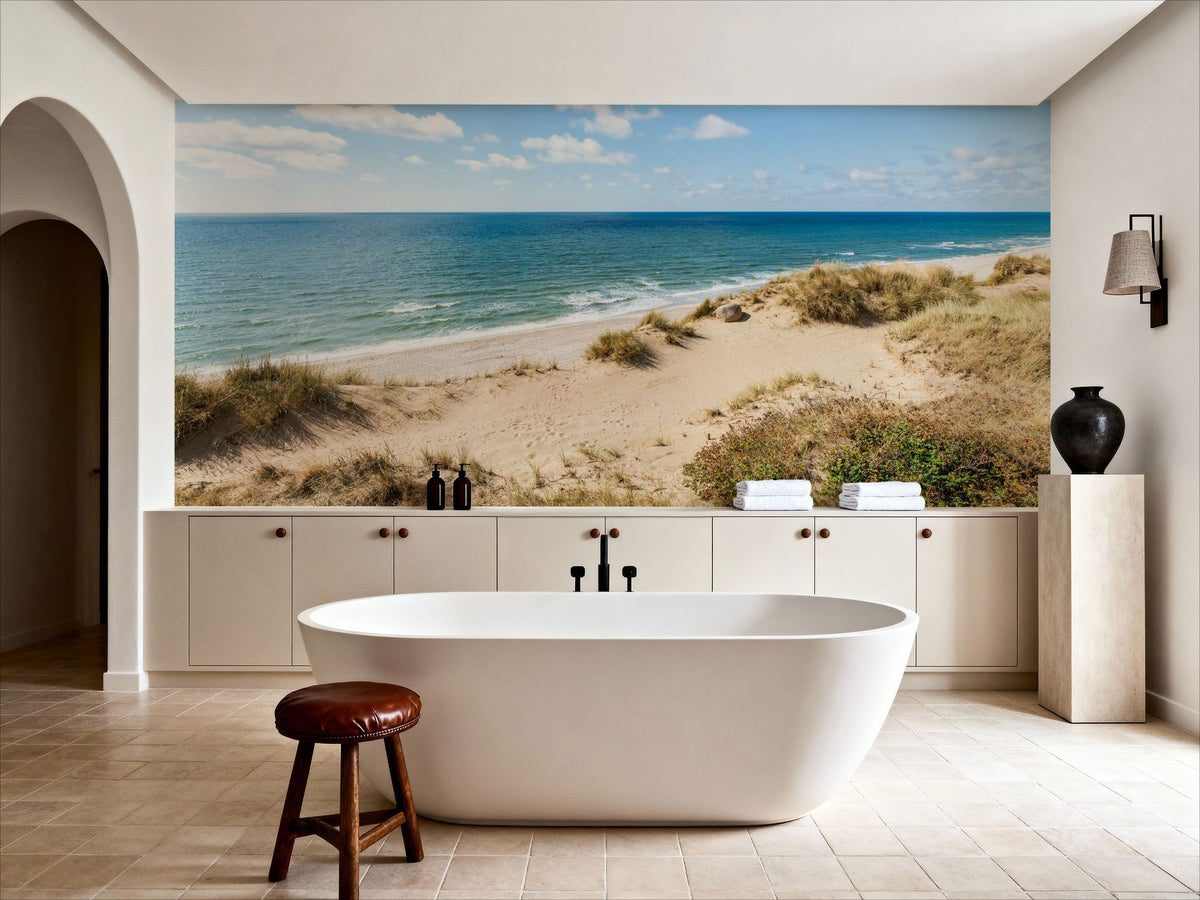 Dune Landscape Mural Wallpaper - room preview 06