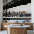 Urban Crossing Black & White Mural Wallpaper - room preview 06