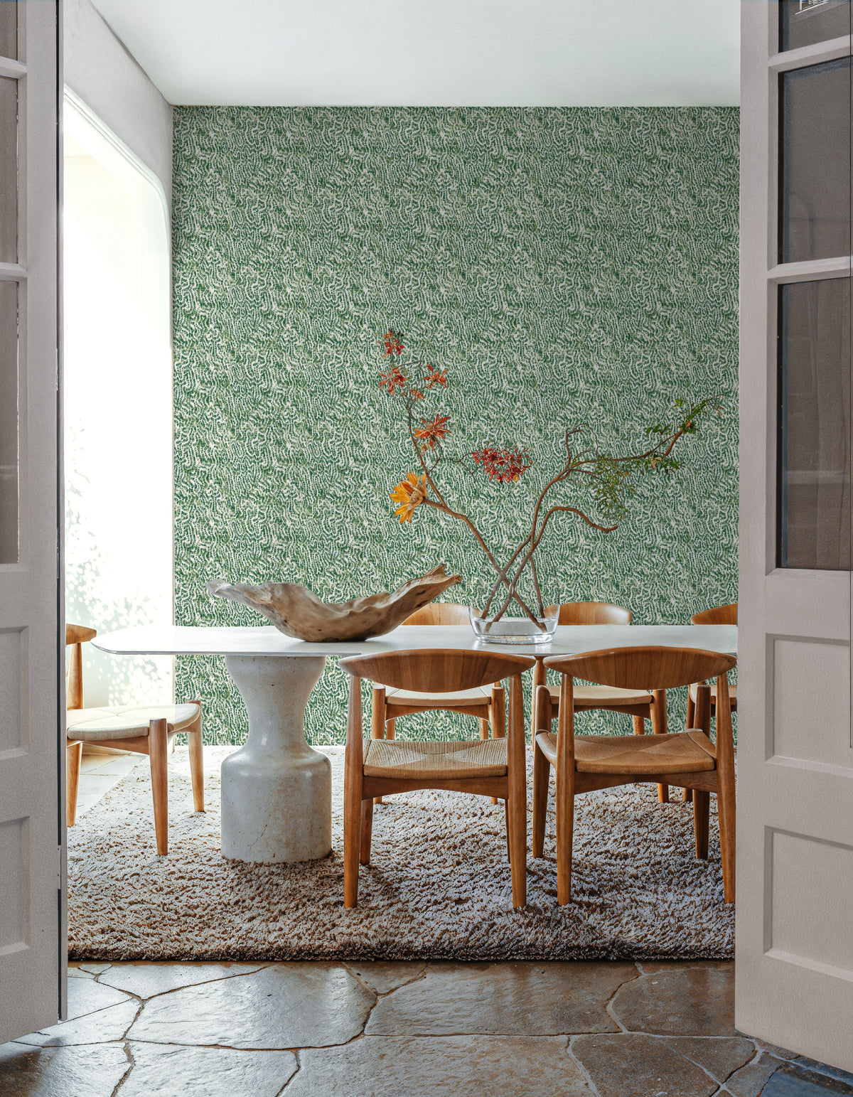 Cortex Pine Mural Wallpaper - room preview 06