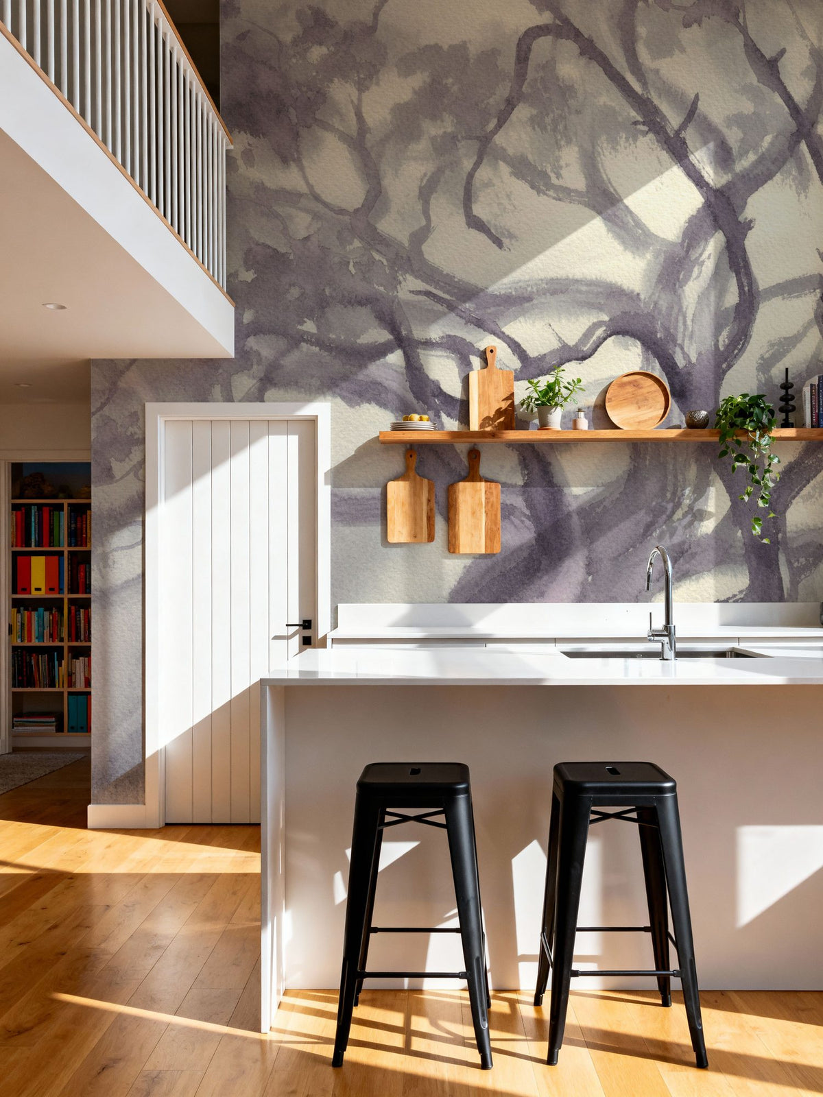 Twilight Embrace Mural Wallpaper - room preview 06