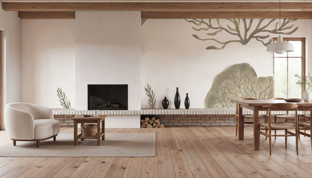 Coastal Reef X Mural Wallpaper - room preview 06